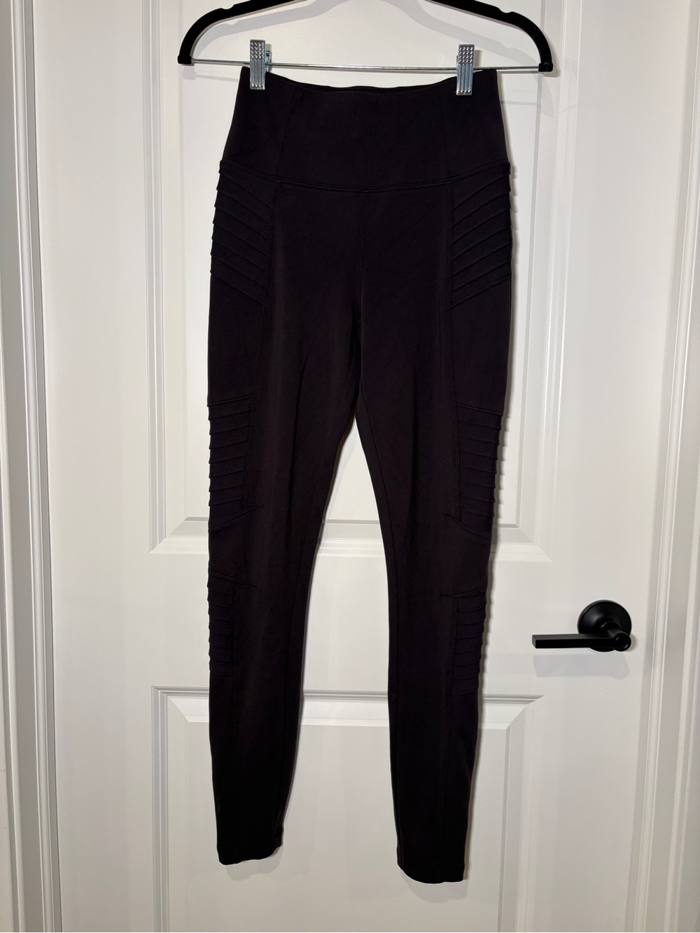 Athleta‎ Delancey Moto Tight Leggings Black Size XS